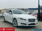 2012 Jaguar XF X250 Premium Luxury Sedan 4dr Spts Auto 8sp 2.2DT [MY12] White A for Sale